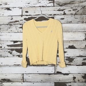 Cropped Ralph Lauren Long Sleeve